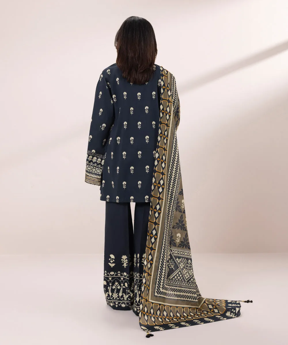 3 Piece - Embroidered Lawn Suit