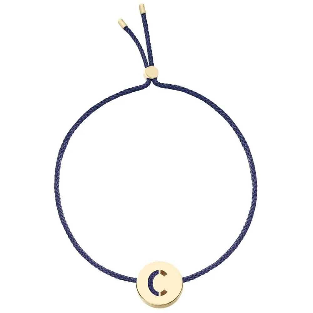 ABC's - C 18K Gold Plated Bracelet