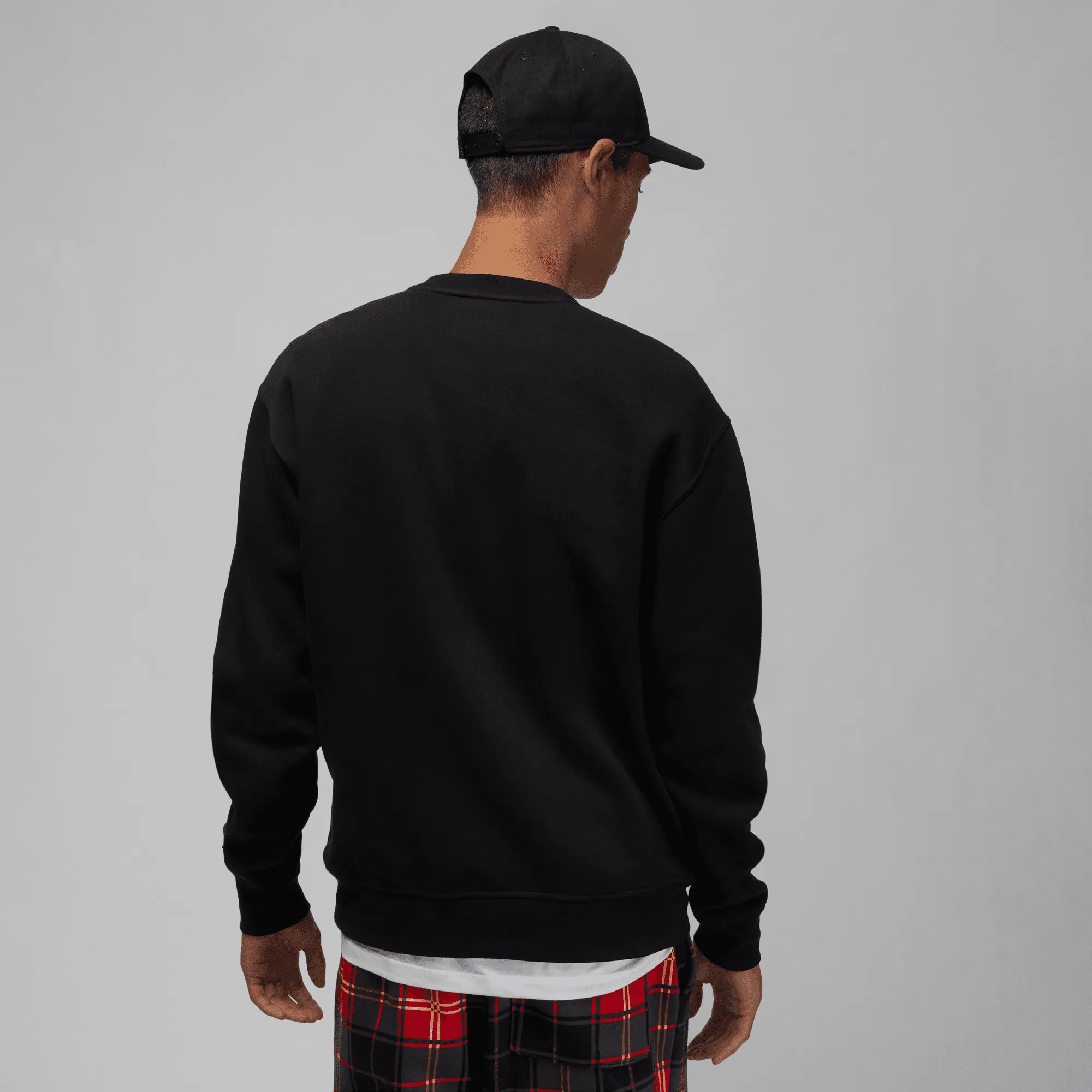 Air Jordan Mens Essential Holiday Fleece Crew