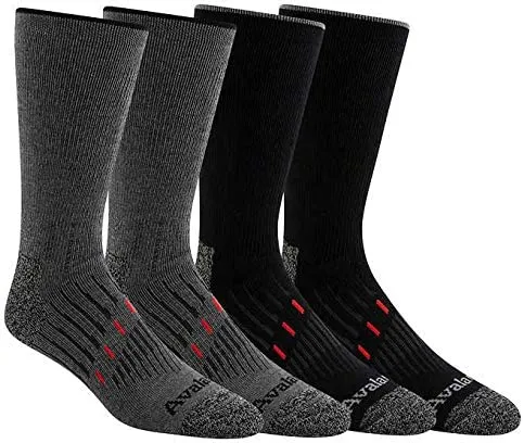 Avalanche Men's Outdoor Crew Socks 4-Pairs