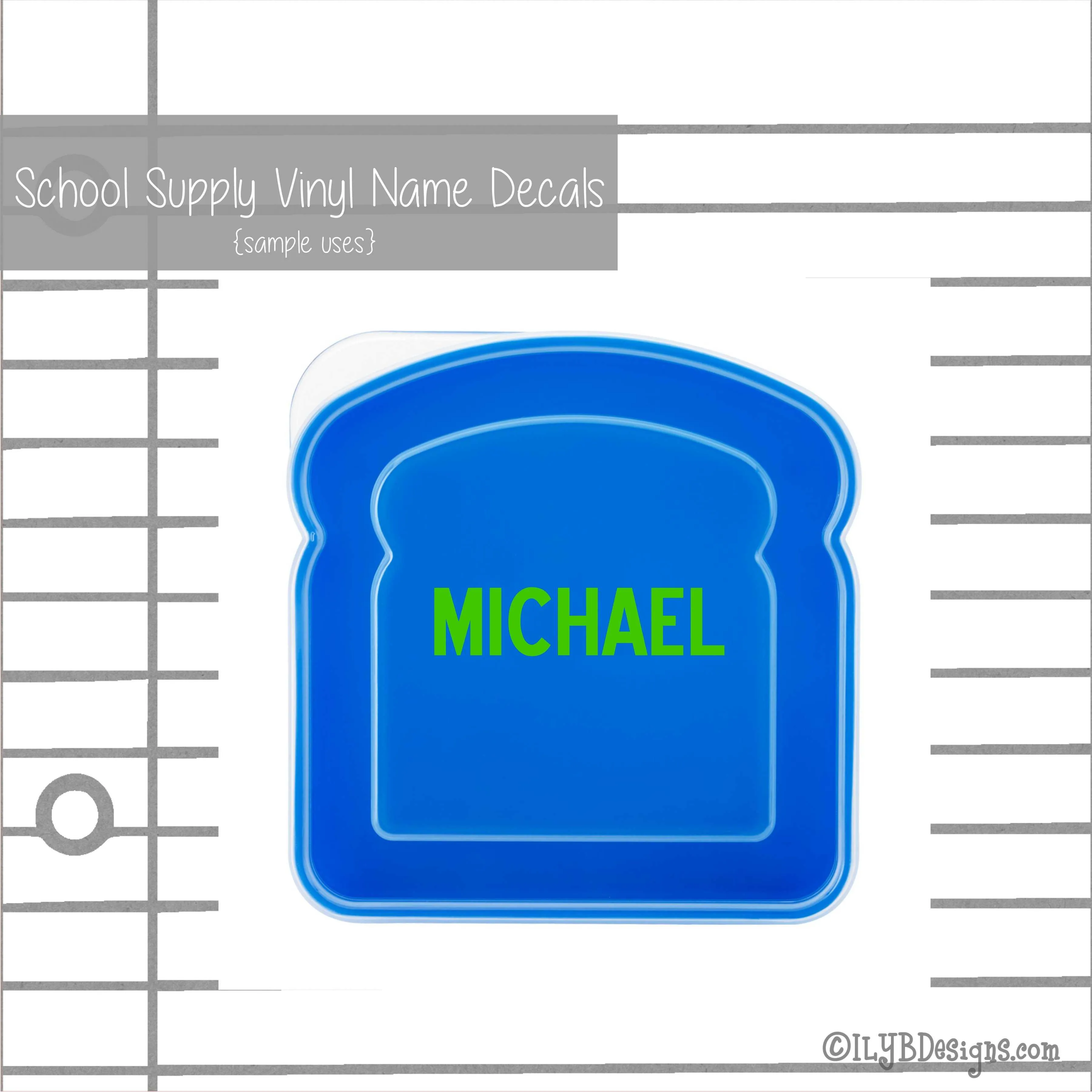 Back to School Name Labels - School Labels for Boys