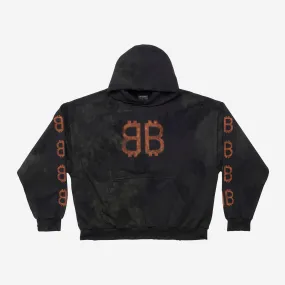 Balenciaga Medium Fit Crypto Hoodie