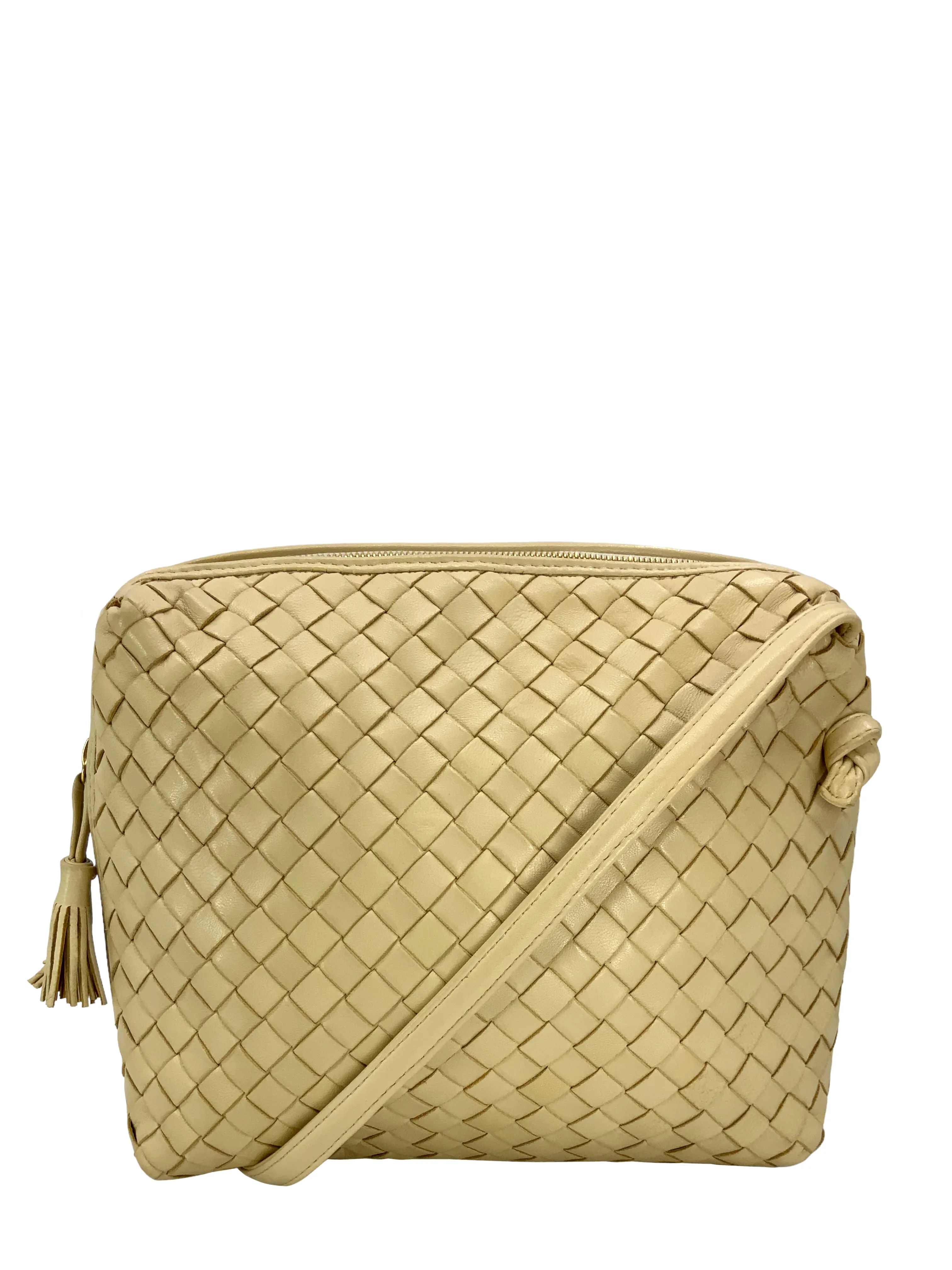 Bottega Veneta Intrecciato Pillow Crossbody Messenger Bag