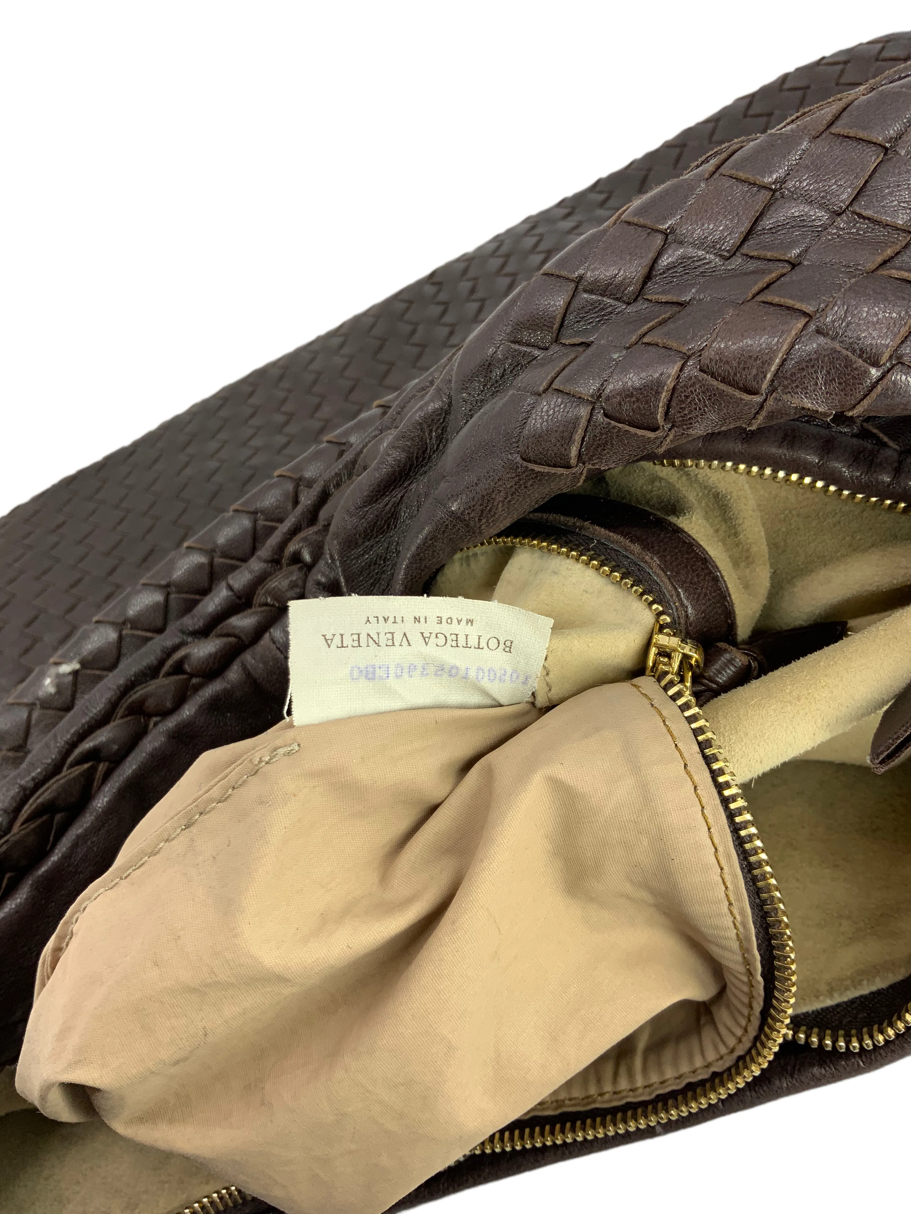 Bottega Veneta Nappa Intrecciato Large Veneta Hobo