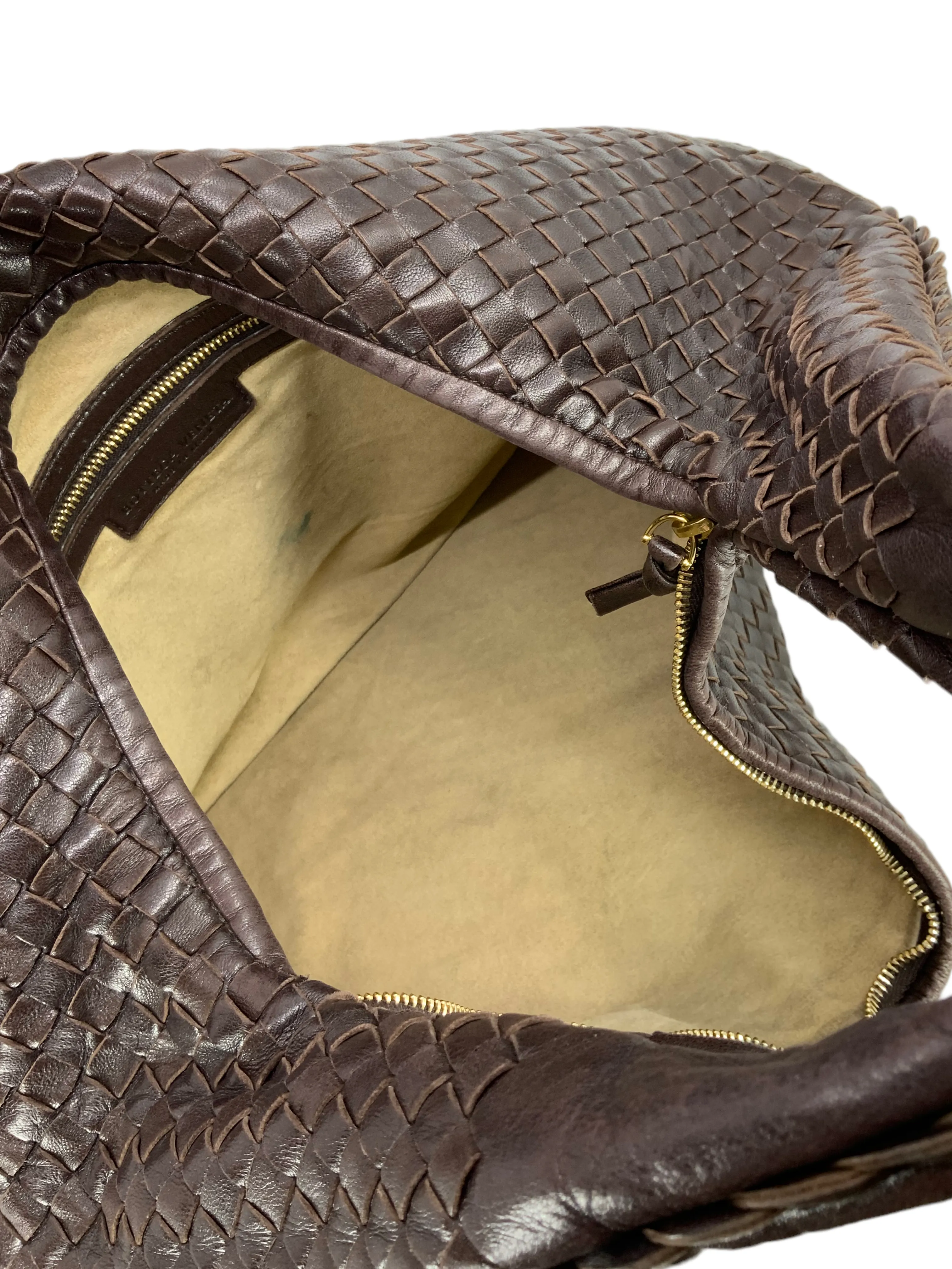 Bottega Veneta Nappa Intrecciato Large Veneta Hobo