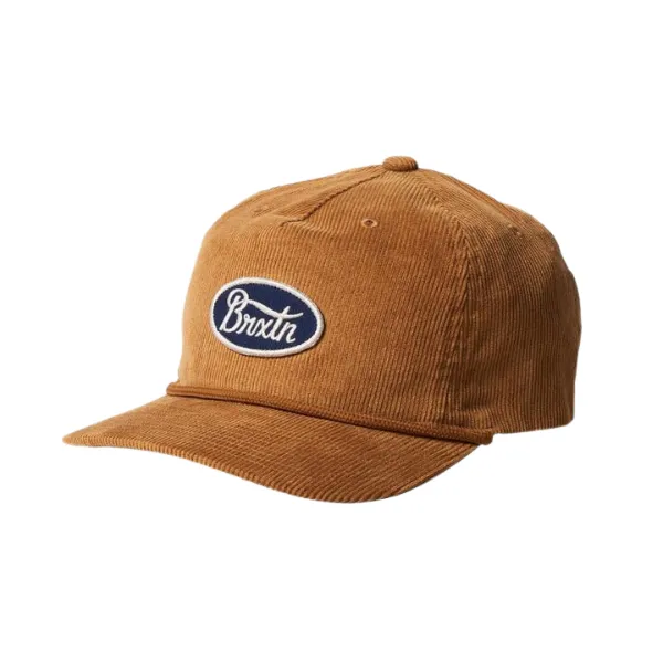 Brixton Parsons Netplus MP Snapback - Golden Brown