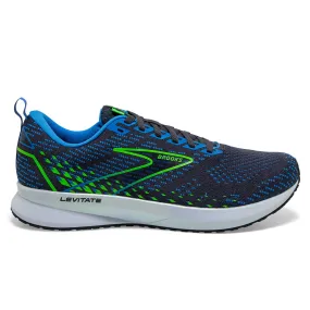 Brooks Levitate 5 Mens | India Ink/blue/green Gecko