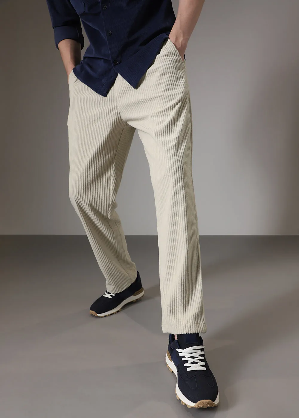 Cannoli Cream Corduroy Pant