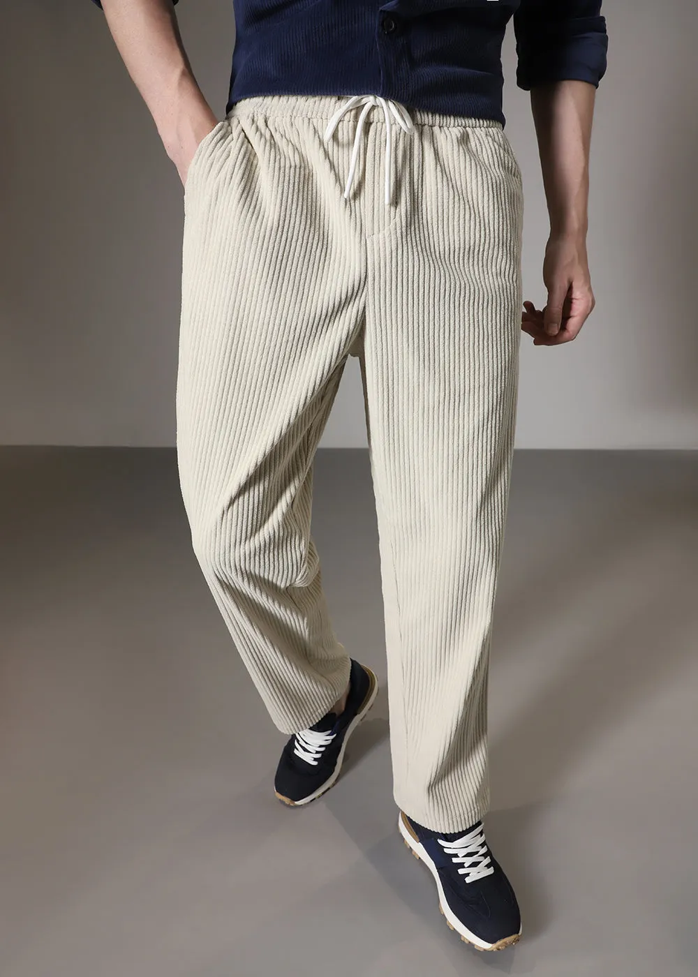 Cannoli Cream Corduroy Pant