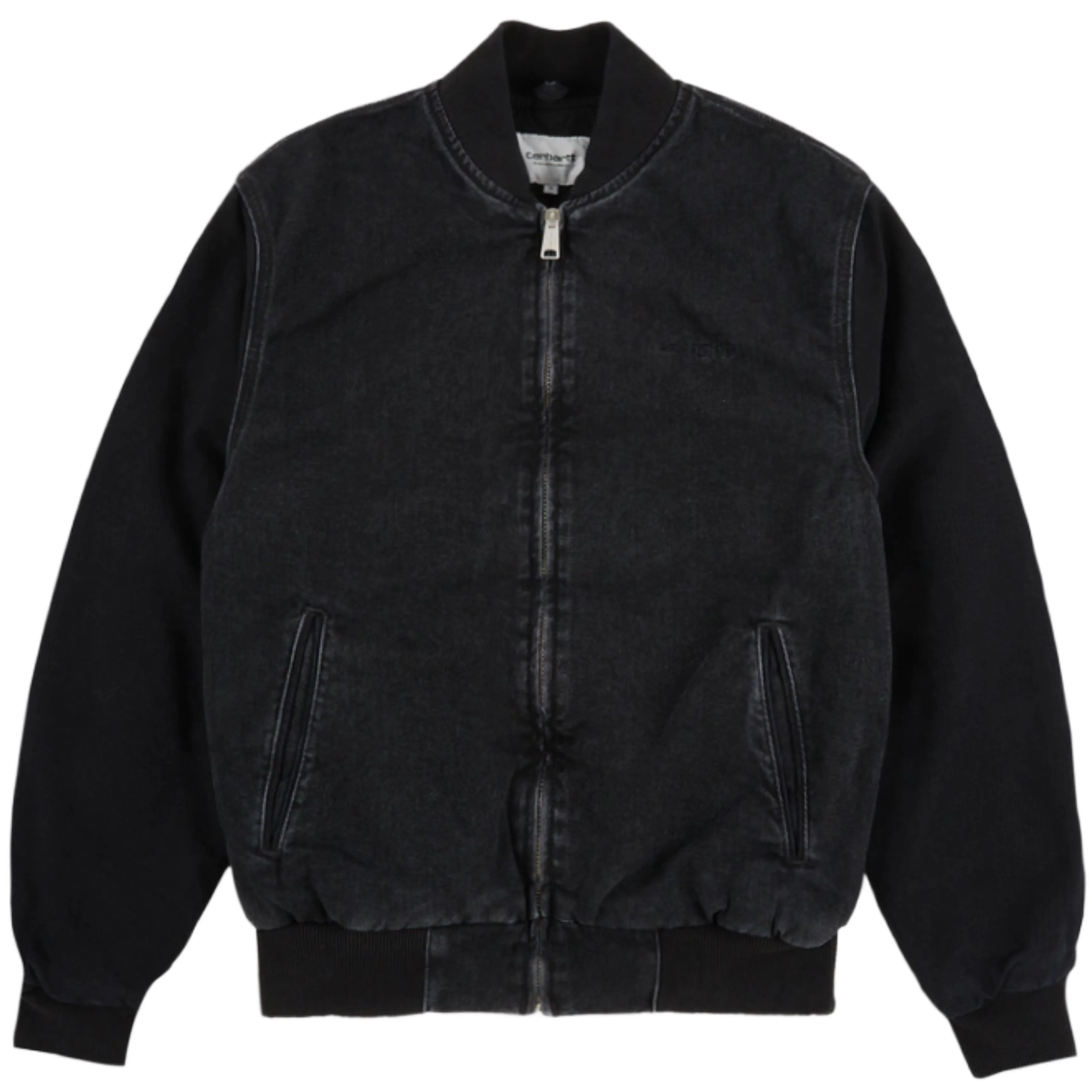 CARHARTT WIP Paxon Bomber Black/Black Stone Washed