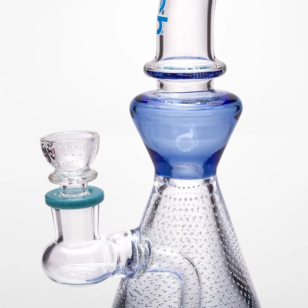 Cheech Glass Showerhead Perc Beaker Glass Bong 9"