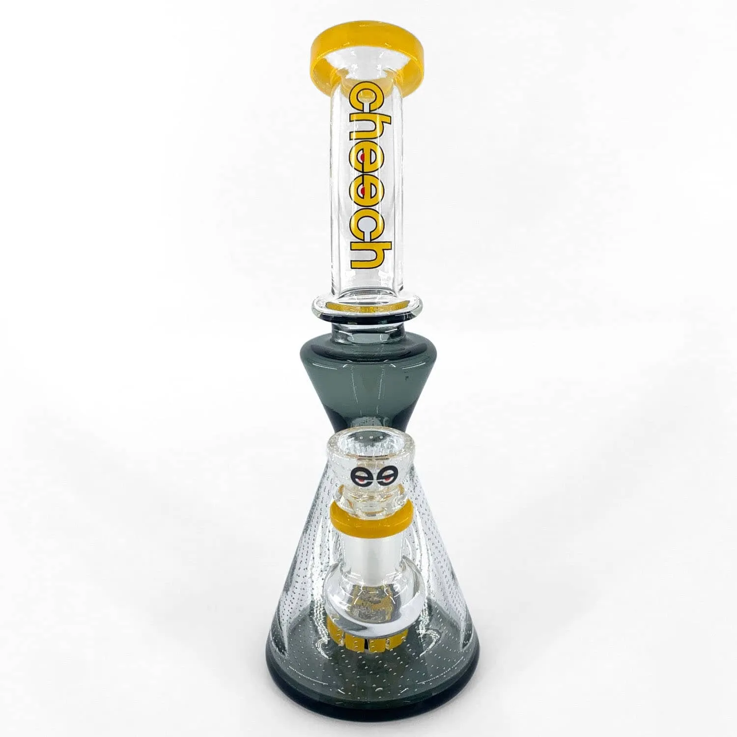 Cheech Glass Showerhead Perc Beaker Glass Bong 9"