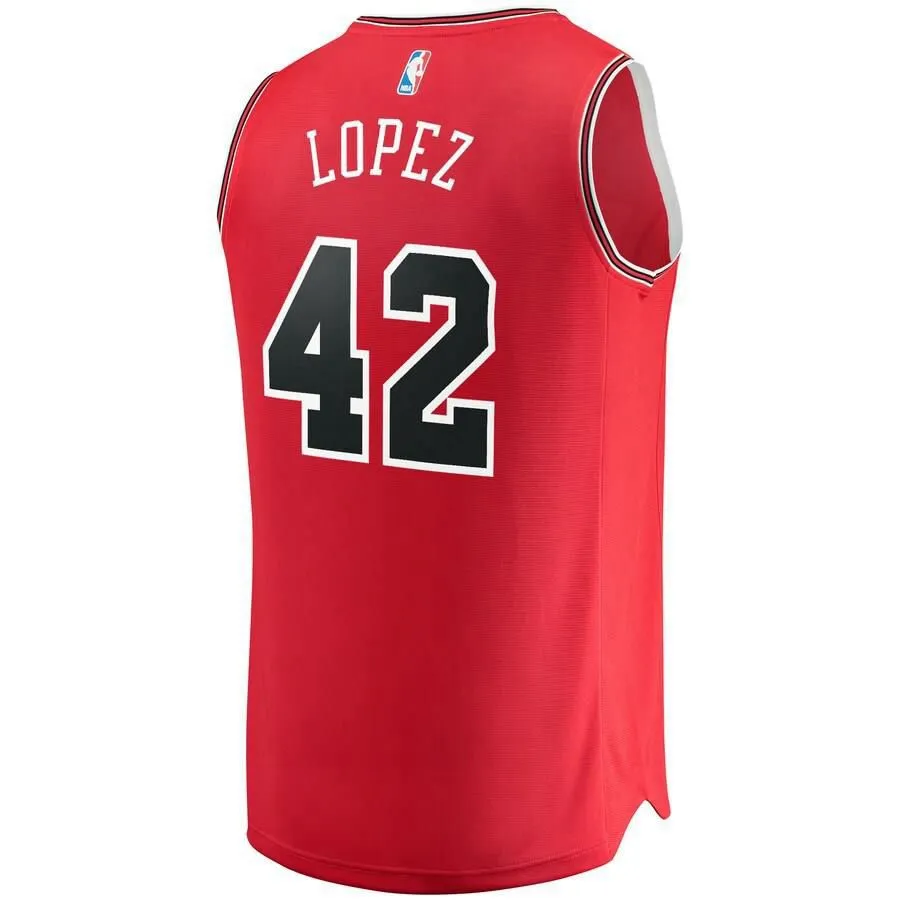 Chicago Bulls Robin Lopez Fanatics Branded Fast Break Player Icon Jersey Kids - Red | Ireland B0888I7