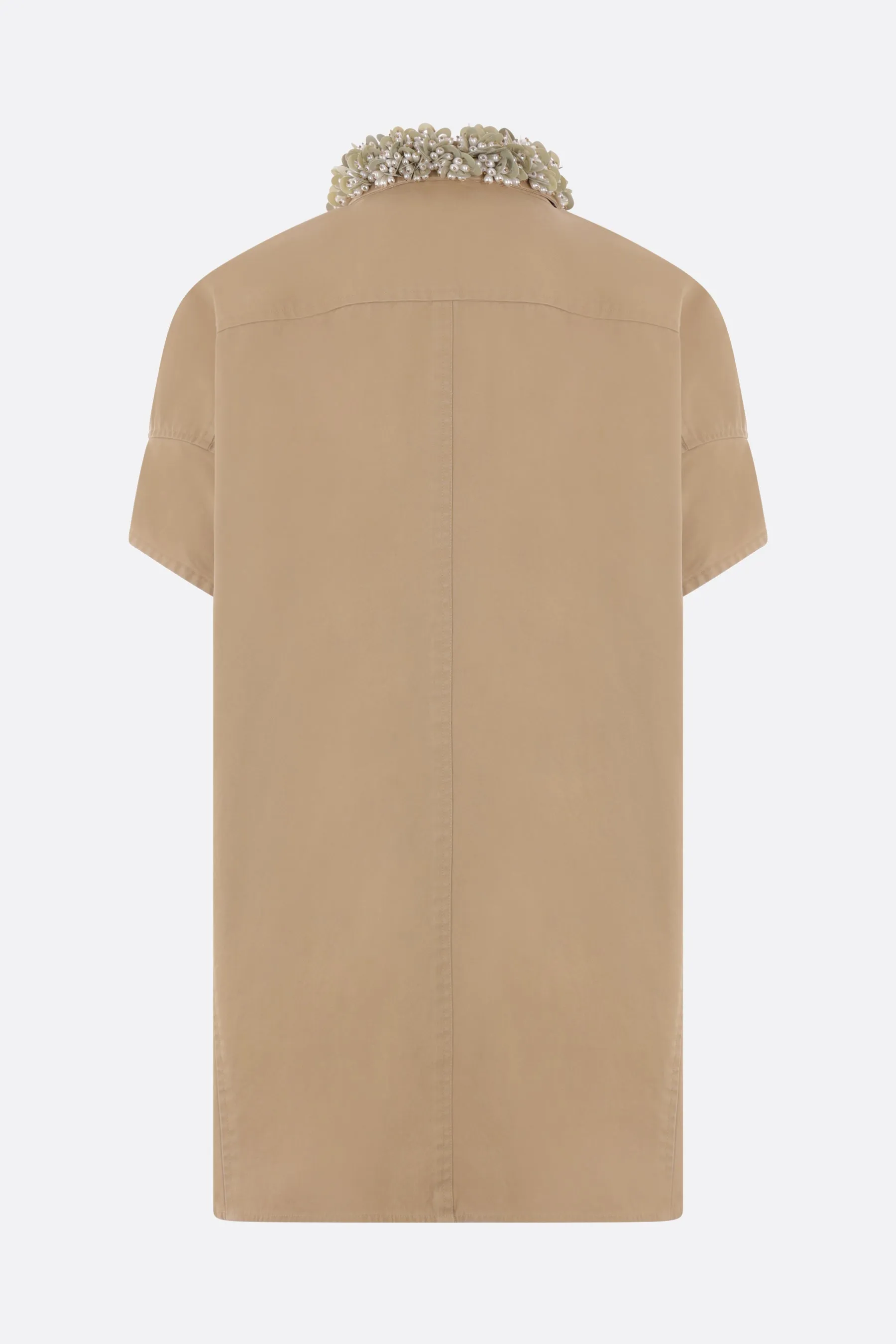 Ciaras gabardine oversize shirt