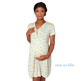 citrus bloom modal magnetic nursing nightgown