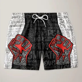 Civil Rights Movement Justice Fist Shorts