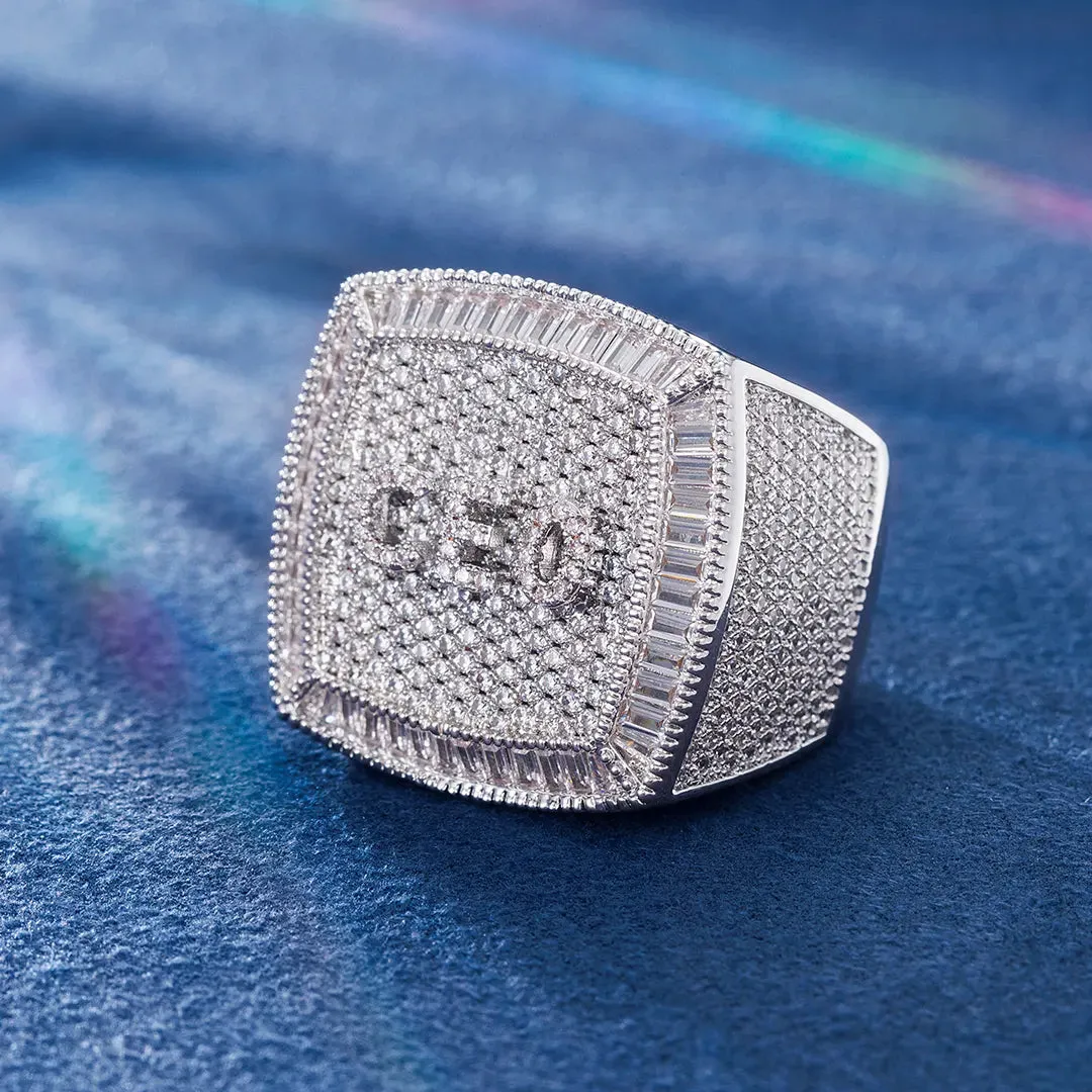 Custom Letter Champion Ring