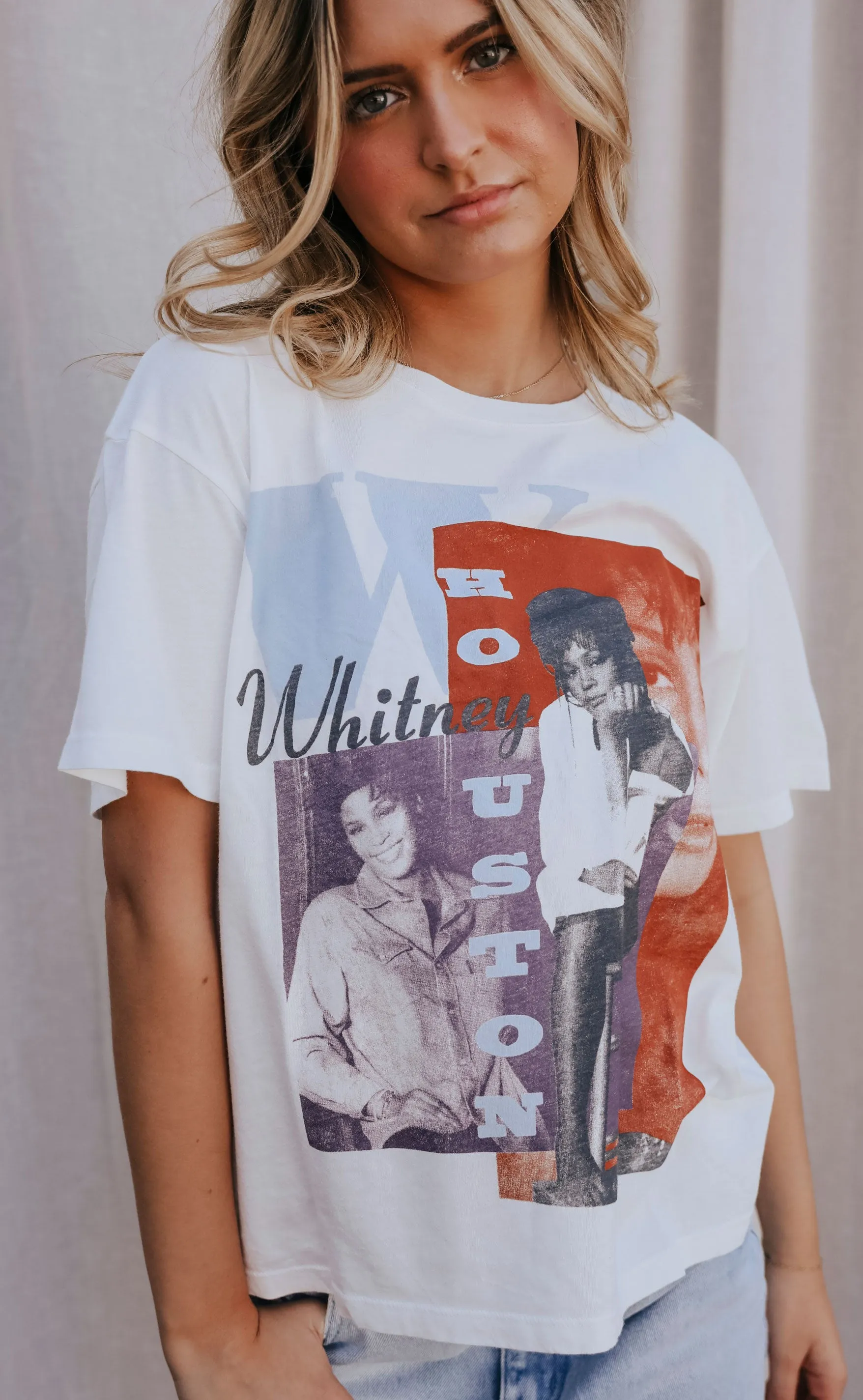 daydreamer: whitney houston i'm your baby tour tee