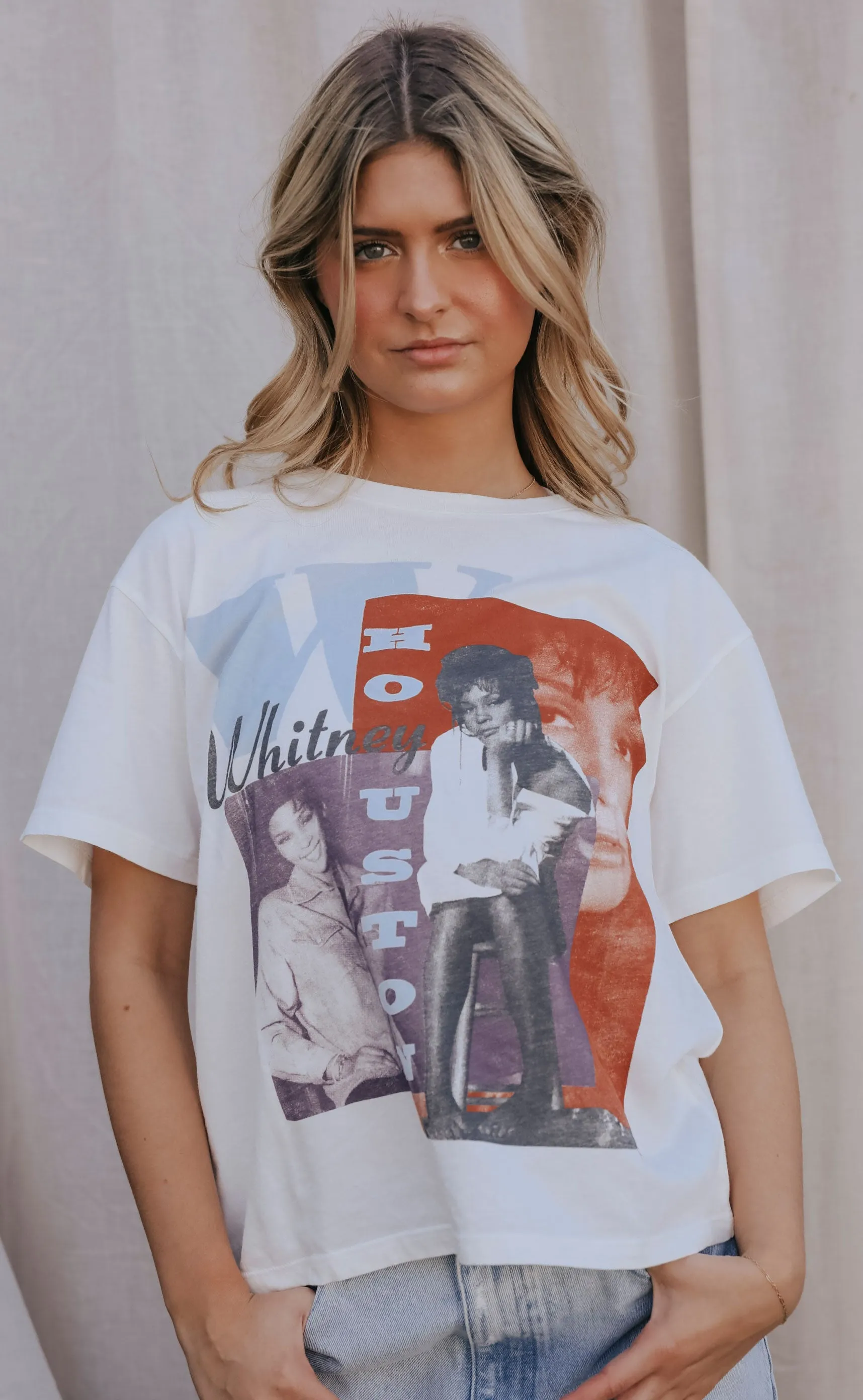 daydreamer: whitney houston i'm your baby tour tee