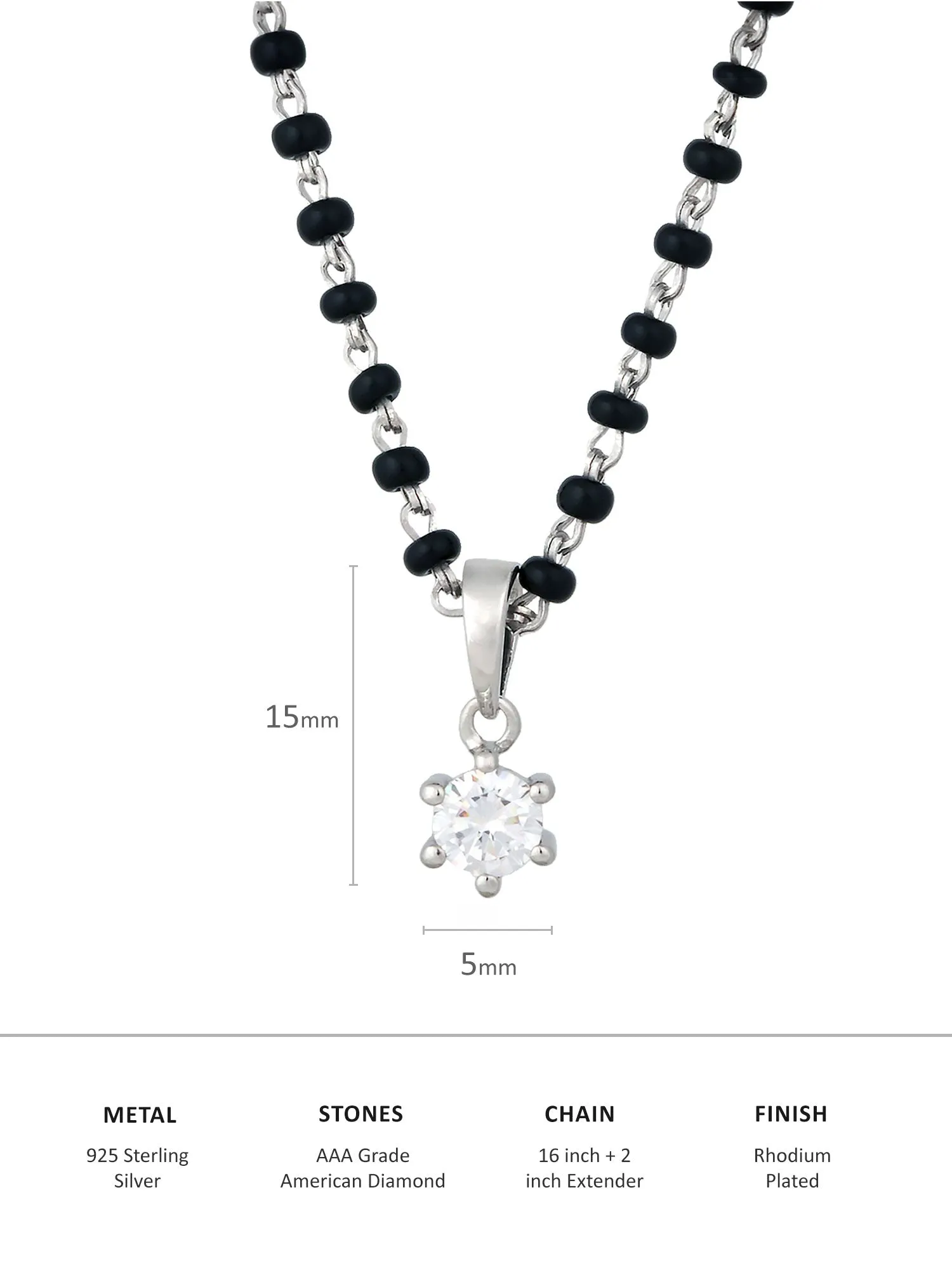 Deal Of The Month - Solitaire Mangalsutra