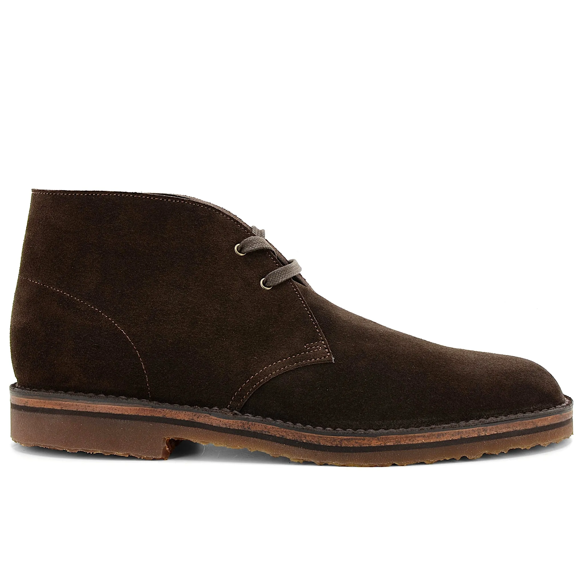 Desert Boot Lactae Hevea Brown Suede