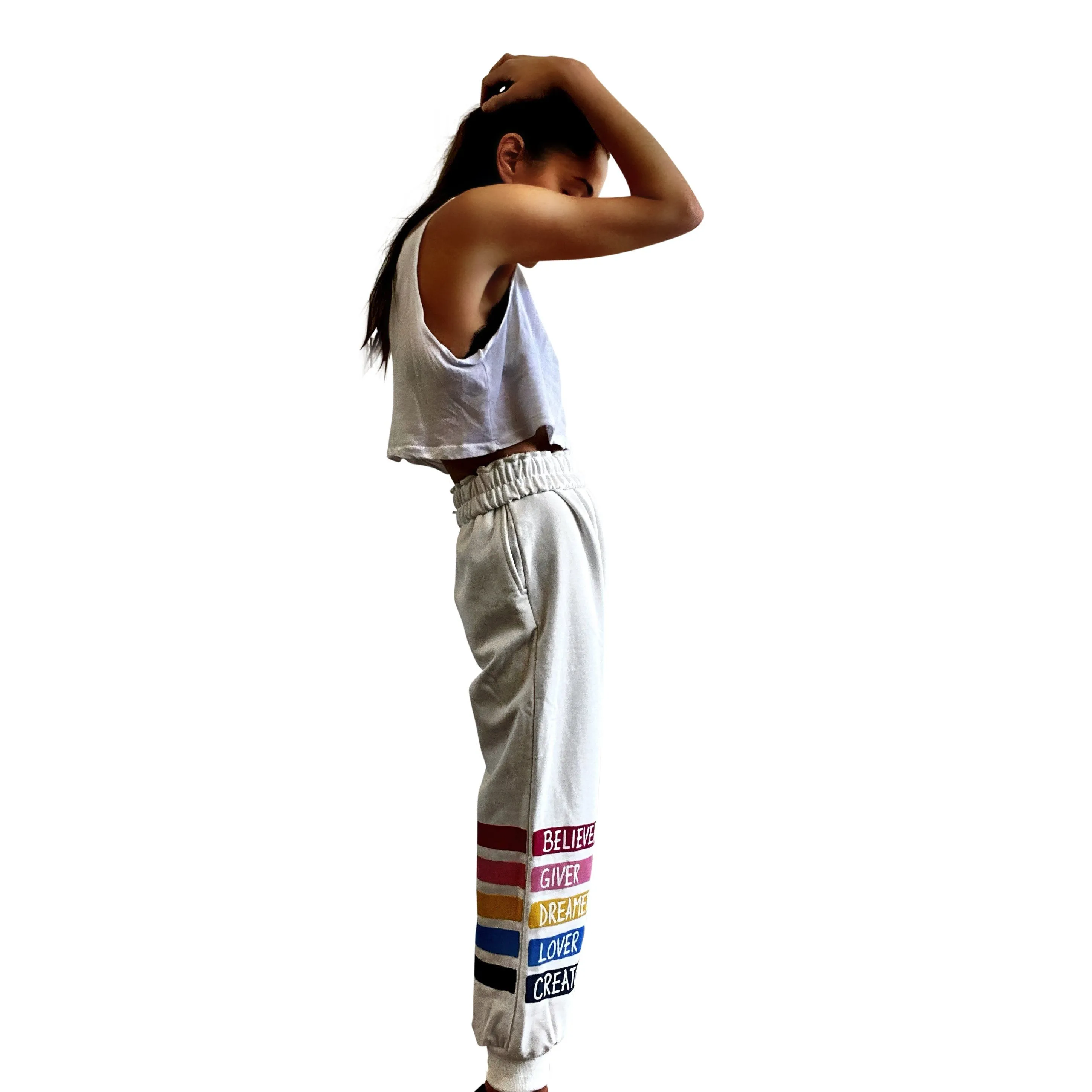 'DREAMIN' PAINTED SWEATPANTS