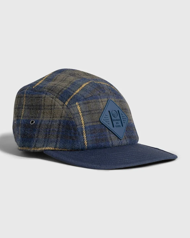 EcoKnit Flannel 5-Panel Hat