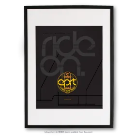 El Porto Rapid Transit art poster