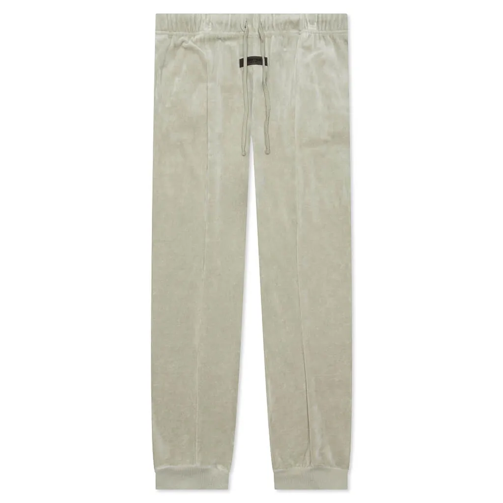 Essentials Women's Velour Pant - Seafoam