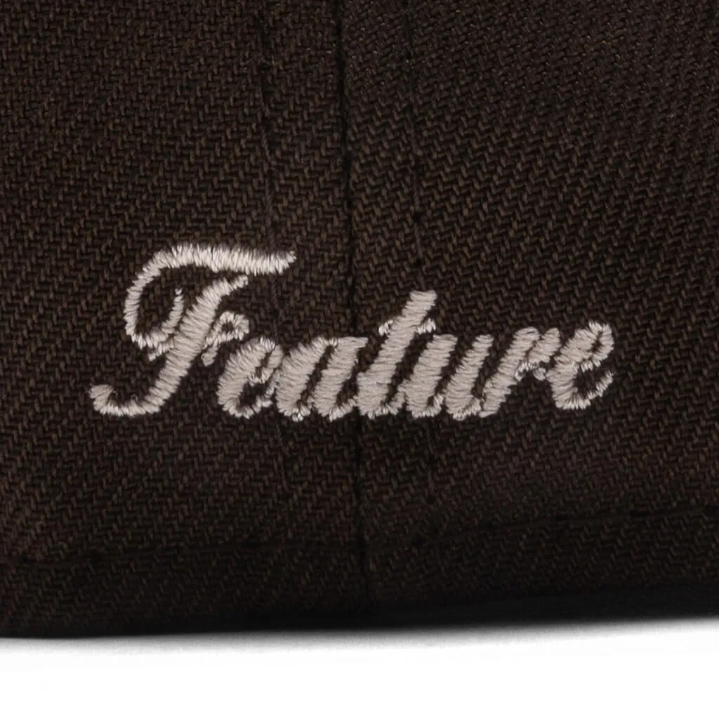 Feature x New Era F Logo Antelope Island 59FIFTY Fitted - Brown/Black