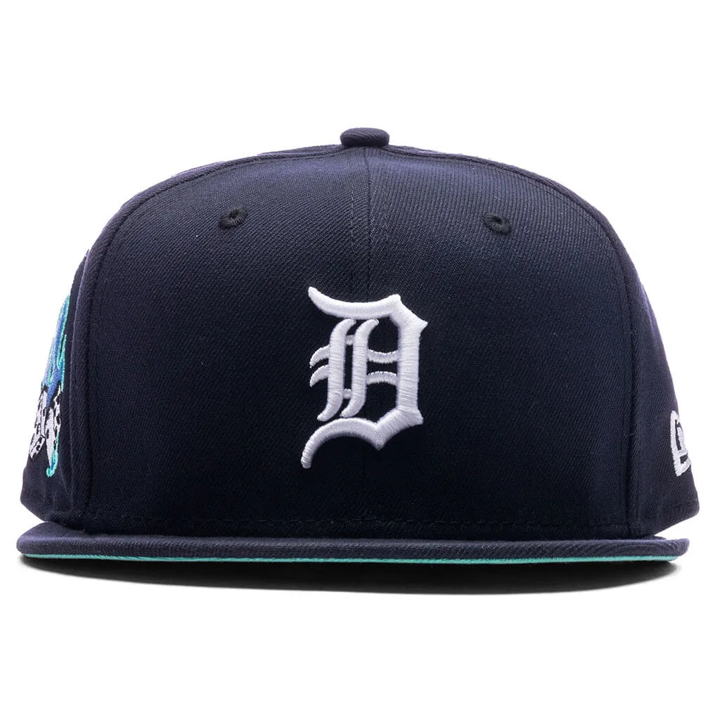 Feature x New Era Flaming Dice 59FIFTY Fitted - Detroit Tigers