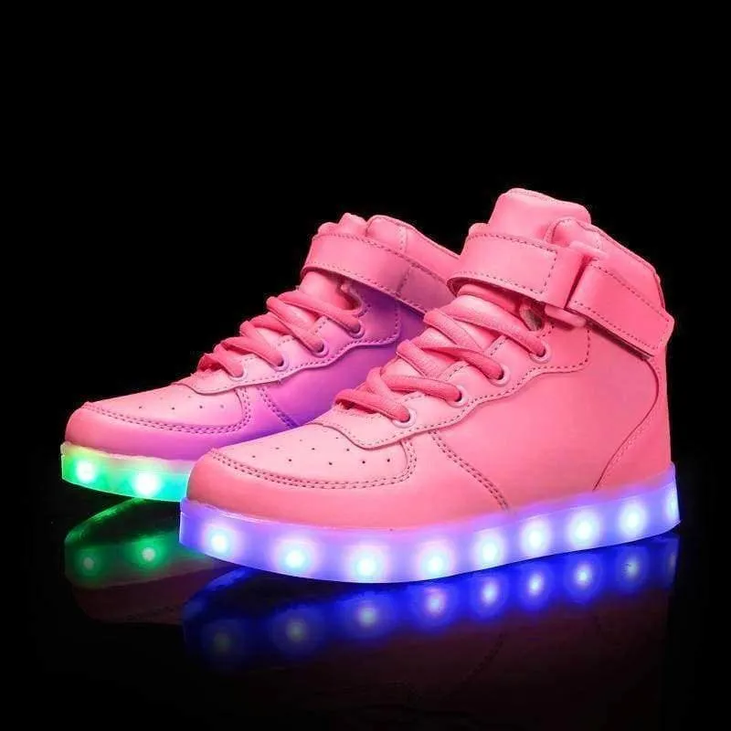 Flash Wear High-Top Pinks