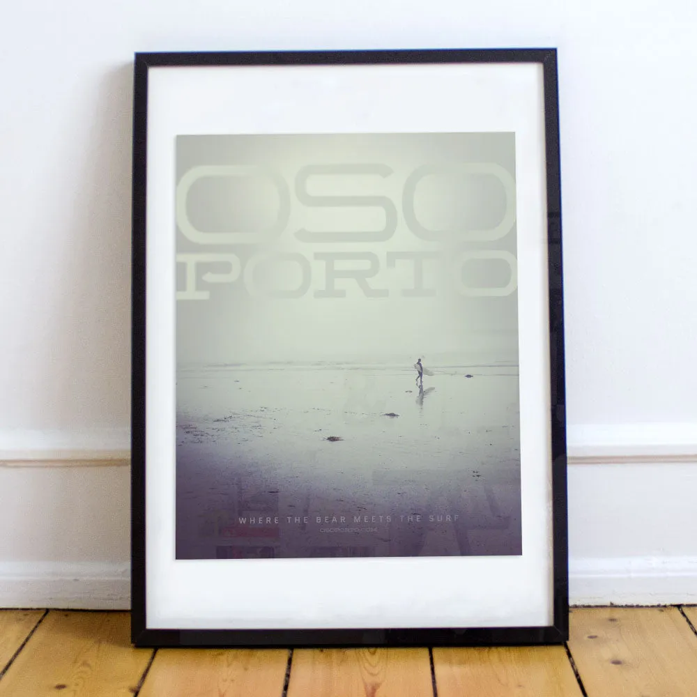 Fog Surf art poster