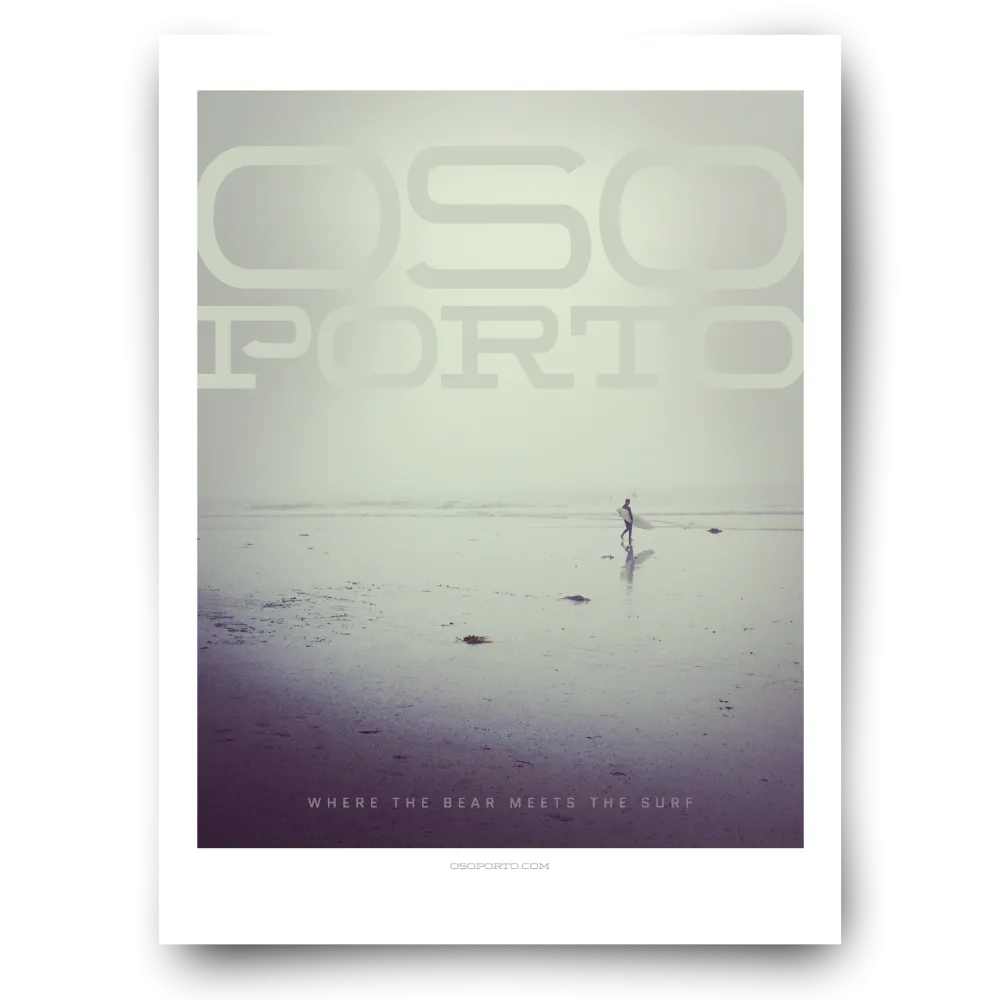 Fog Surf art poster