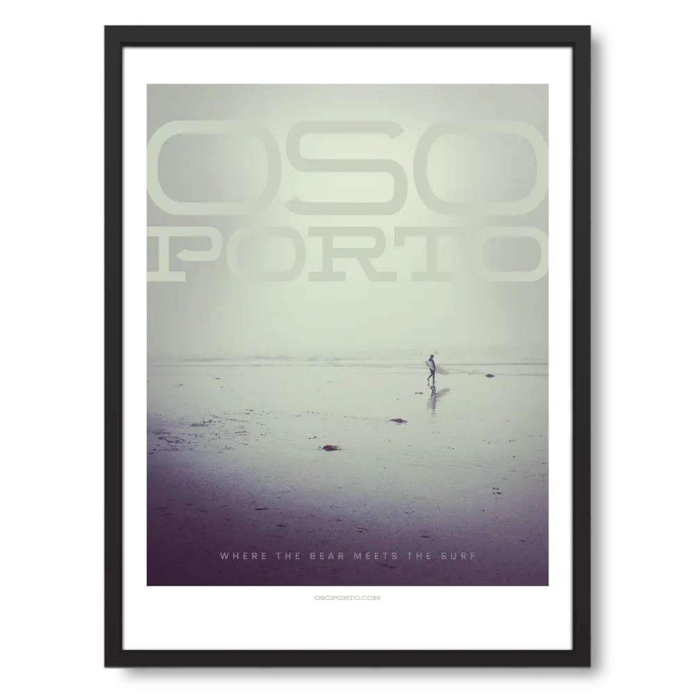 Fog Surf art poster