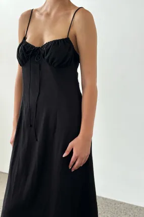 Frou Frou Dress in Black