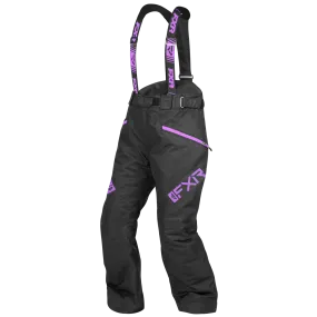 FXR Women's Fresh Pant Black/Lilac