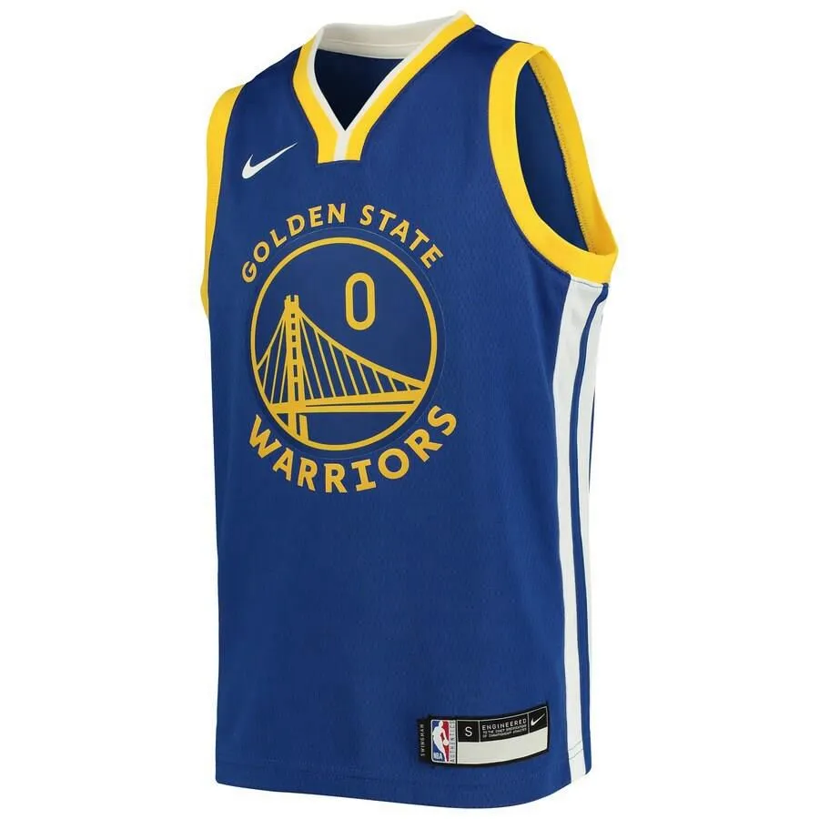 Golden State Warriors D'Angelo Russell Nike Swingman Icon Jersey Kids - Blue | Ireland N9163B6