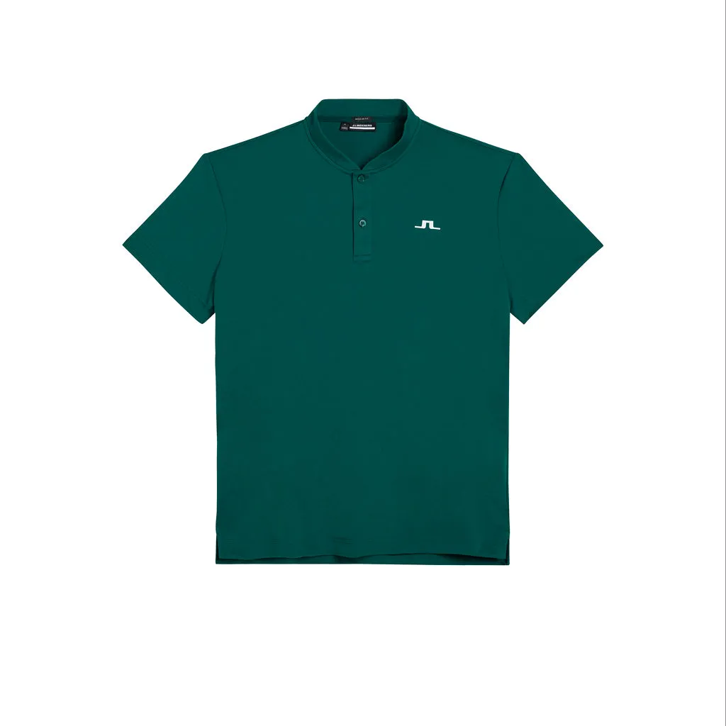 J. Lindeberg Bode Regular Fit Polo Rain Forest