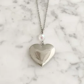 JAGGER stainless steel heart locket