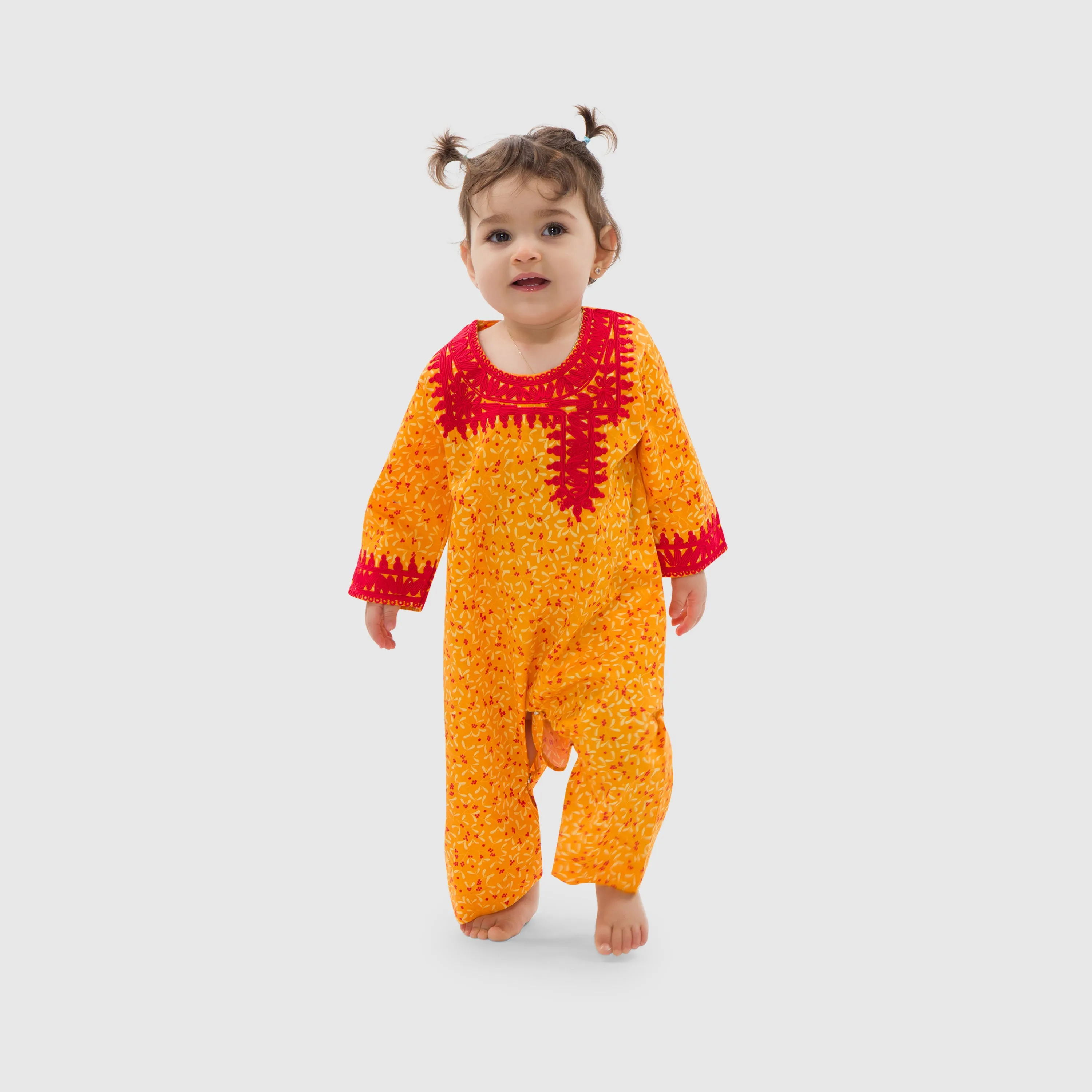 Jalabiya Onesie Farah Collection - Yellow