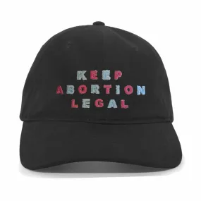 Keep Abortion Legal Twill Dad Hat supporting Brigid Alliance