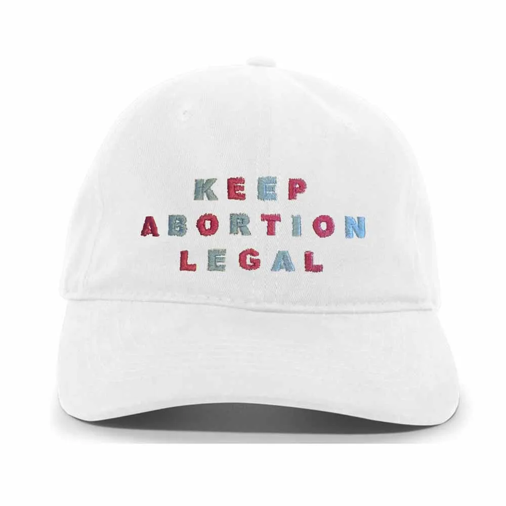 Keep Abortion Legal Twill Dad Hat supporting Brigid Alliance