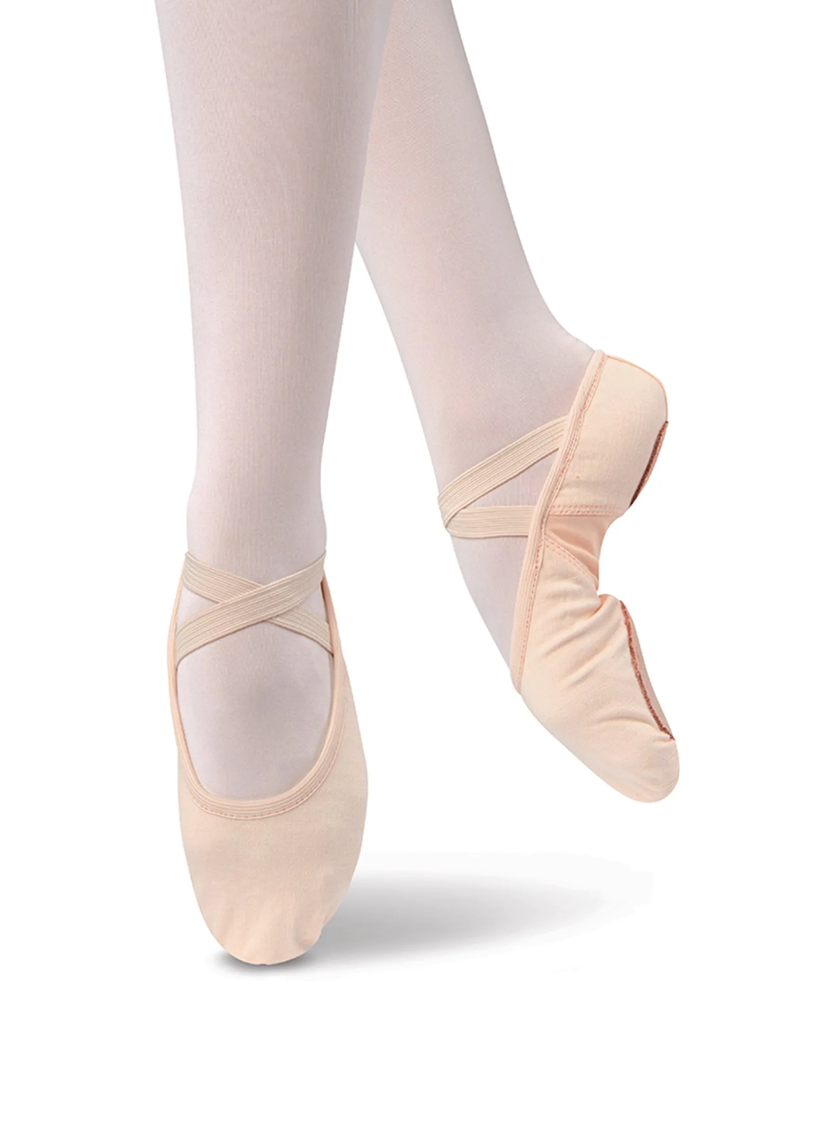 Kids Stretch Canvas Ballet Slipper