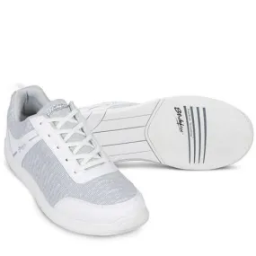 KR Mens Flyer Mesh White Grey Bowling Shoes