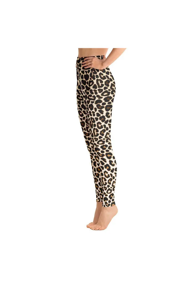 Leopard Print Yoga Leggings