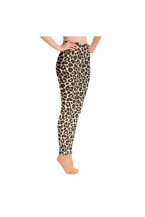 Leopard Print Yoga Leggings