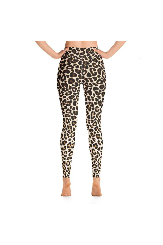 Leopard Print Yoga Leggings