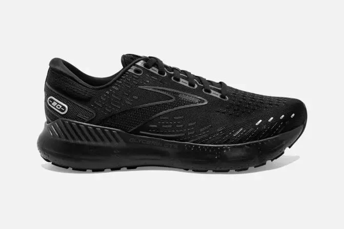 Mens Brooks Glycerin GTS 20 (Wide) - Black/ Black