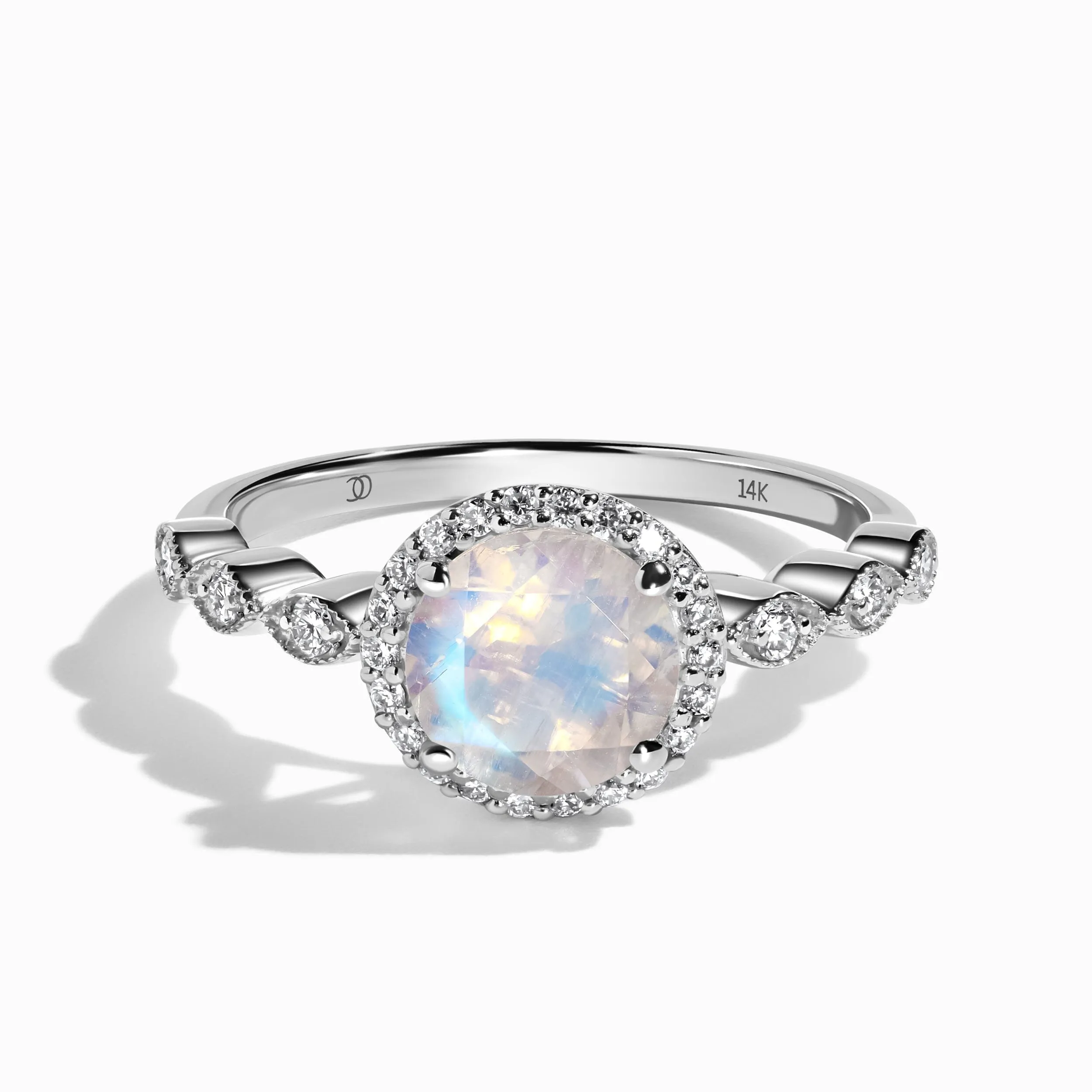 Moonstone Lab Diamond Ring - Soulmate